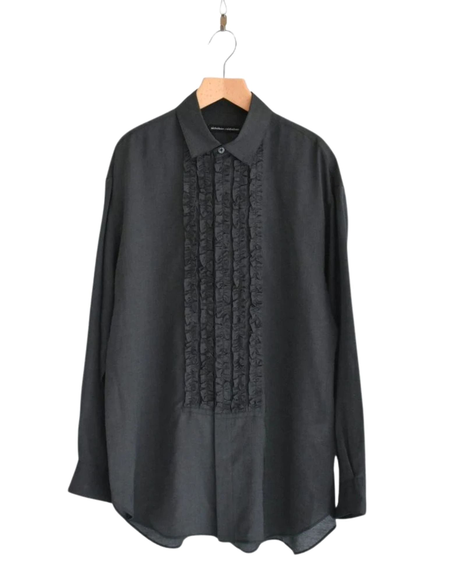 Doris Silk Top in Black, from Nicholson & Nicholson